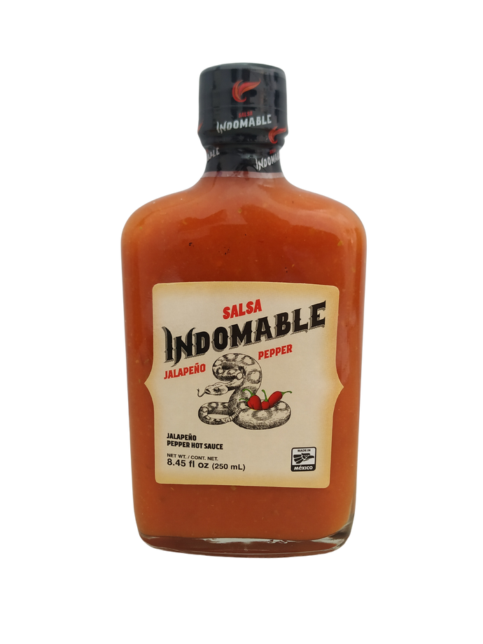 Indomable Hot Sauce Red Jalapeño Pepper